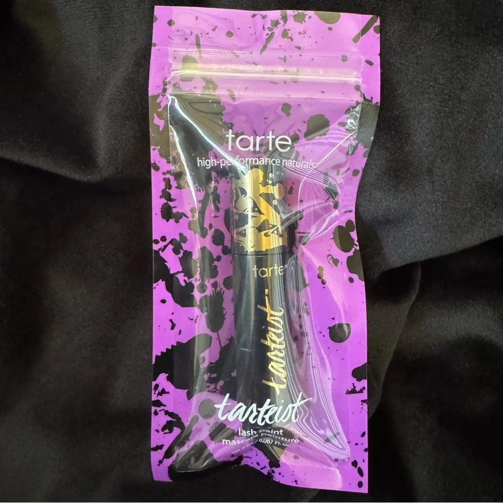 NEW! Tarte Lash Paint Mascara Tartiest in Triple Black Travel Size